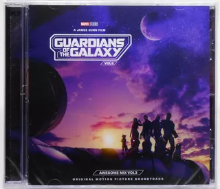 Banda sonora del CD Guardianes de la galaxia 2023 Awesome Mix Vol 3