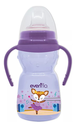 Taza Vaso Entrenador C/boquilla Suave Fun Play Evenflo 300ml