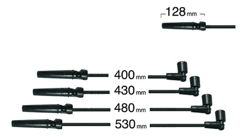 Cables De Bujia Aveo Iii 1400 D14fd Dohc 2009 - 2013