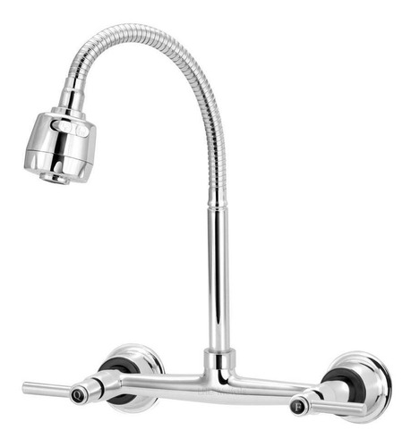 Torneira Misturador Cozinha Gourmet Luxo Inox 1/4v