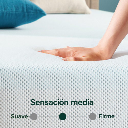 Zinus | Colchón Individual Memory Foam 15 Cm Sueño Fresco