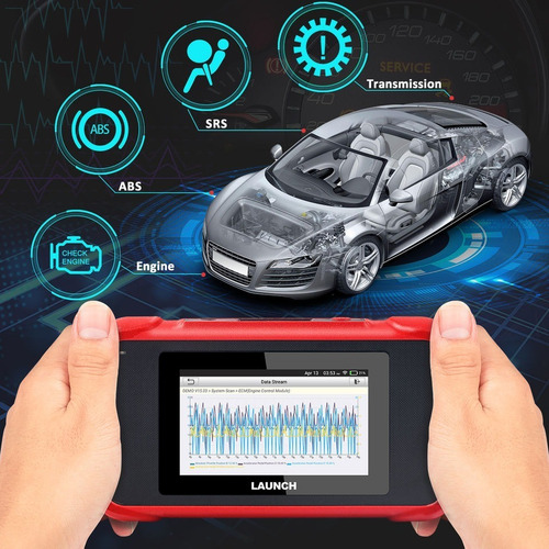 Imagen 2 de 5 de Scanner Automotriz Launch Creader Crp129e Original 2023
