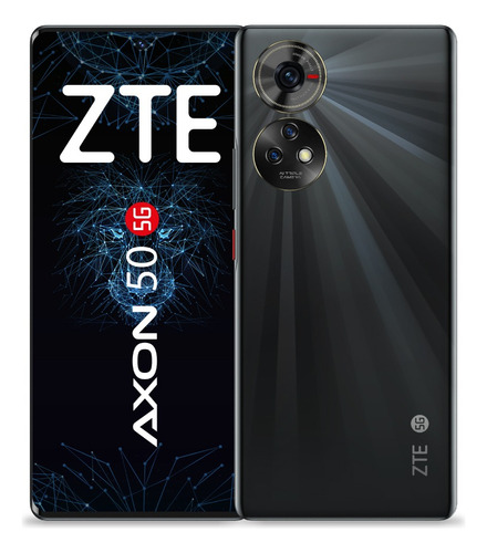 Smartphone Zte Axon 50 Color Negro 256gb Rom 6+10gb Ram