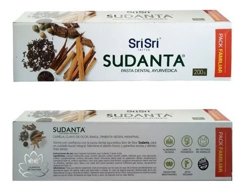 Pasta Dental Vegana Canela-cardamomo X 200 Gr Pack X 12 Und