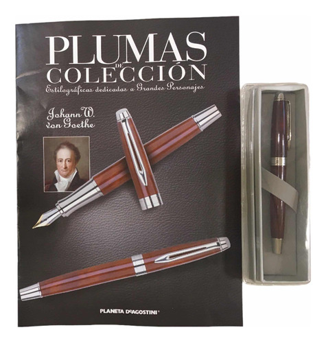 Plumas De Colección- Johann W. Van Goethe Con Revista