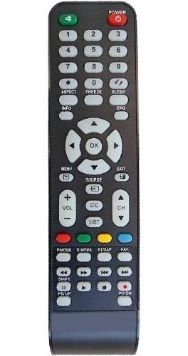 Controle Remoto Tv Lcd Led Cce Rc-512 Stile D32 / D40 / D42