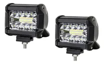 Comprar Par Faros Led Auxiliar 60w 18 Led 4x4 Cuatri Utv Moto 12\u002F24v
