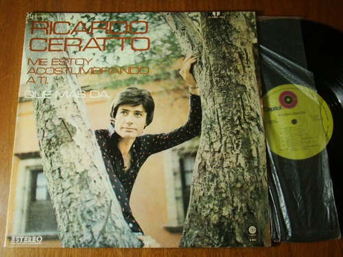 Ricardo Ceratto Me Estoy Acostumbrado A Ti 1975 Mexic Vinilo