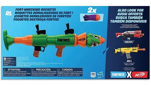 Lançador de Dardos - Nerf - Fortnite RL Blaster - E7511 - Hasbro