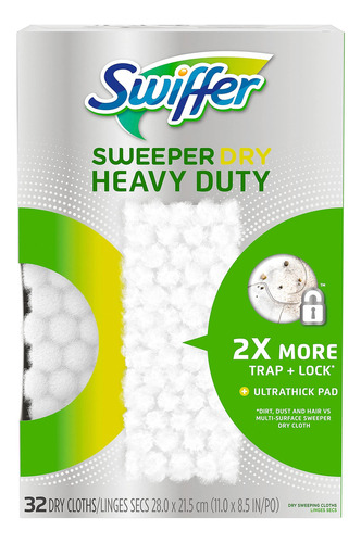 Swiffer  Sweeper - Juego De 32 Paños De Barrido Desechable.