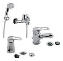 Comprar Combo De Griferias Fv Arizona Lavatorio + Bidet + Duchador