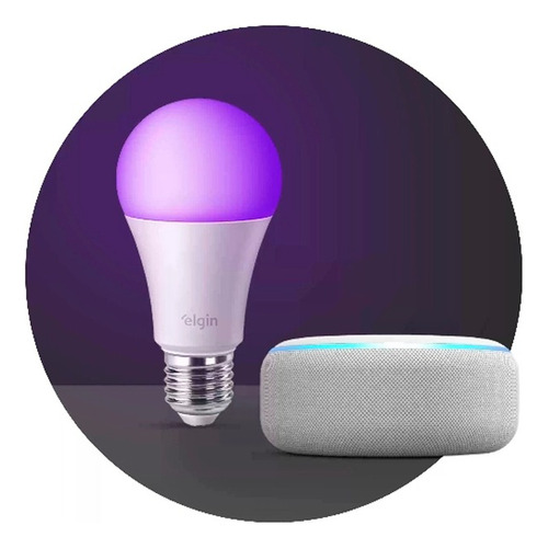 Lampada Inteligente Android Wifi Smart Google Elgin