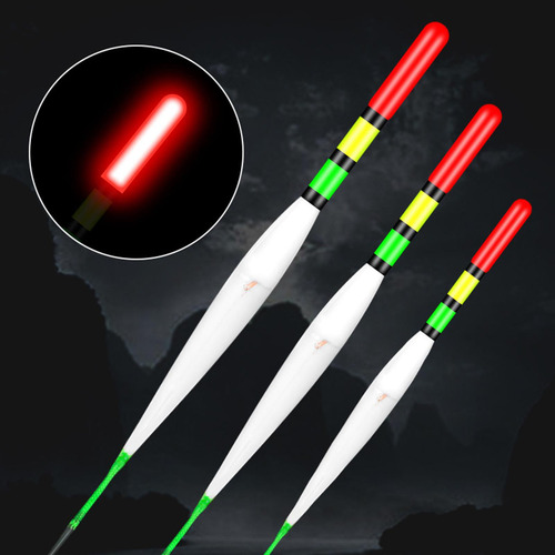 2x Flotadores Led De Pesca Nocturna Aparejos Inteligentes