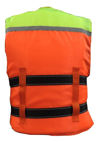 Imagen 3 de 4 de Chaleco Salvavidas Deportes Acuáticos Hasta 90 Kgs Ajustable