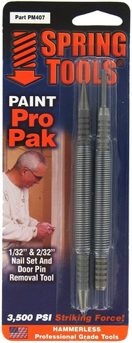 Spring Tools Pm407 2 Unds Kit Para Pintores Pro Pak Punzón