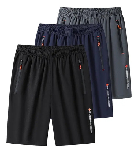 Oferta: Kit 3 Bermudas Dry Fit De Alto Padrão Para Academia - Tubarão Digital