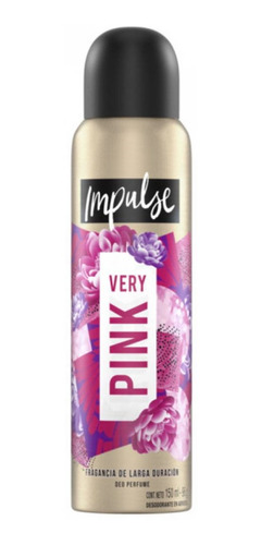 Desodorante Impulse 150 Ml Very Pink