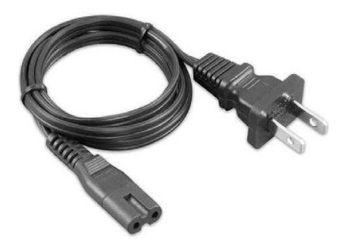 Conector Tomacorriente Universal 1m Largo Tipo Color Negro