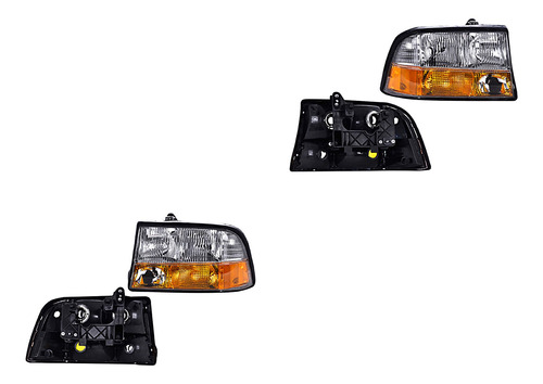 Kit Faros C/niebla Oldsmobile Bravada 98/01 Generica