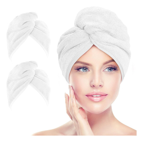 Toalla Envolvente De Microfibra Para El Cabello Aidea, Paque