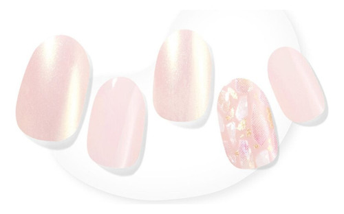 Uñas Adhesivas Glaze Art -pink Wave