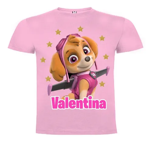 Polera paw patrol niña new arrivals