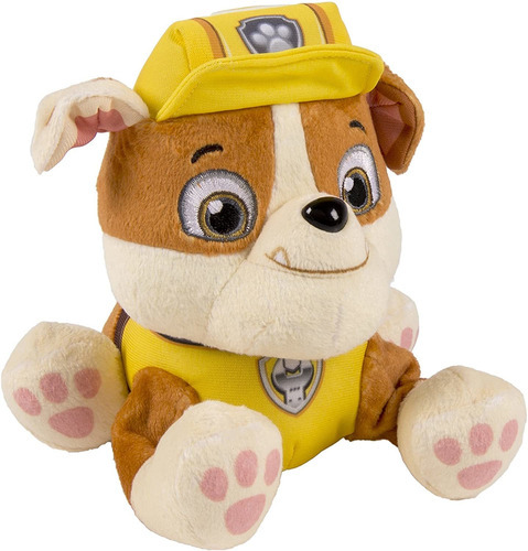 Nickelodeon Cachorro De Peluche Rubble De Paw Patrol Color Multicolor