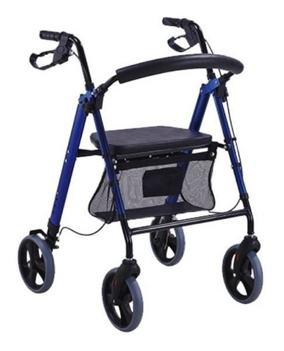 Andadera Mobicare Rollator Con Bolsa Plegable Jl9188lh