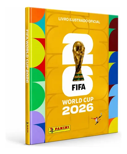 Álbum Ouro Capa Dura - Copa Do Mundo 2026 - Fifa World Cup