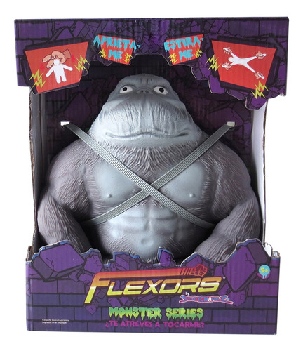 Imagen 3 de 7 de Figura Flexors Stretchapalz Coleccionable Estira Btf