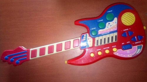 Imagen 4 de 10 de Guitarra Musical De Juguete Usada En Excelente Estado