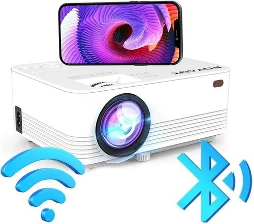 Oferta Mini Proyector Wifi Poyank 7500 Lúmenes, Full Hd 1080