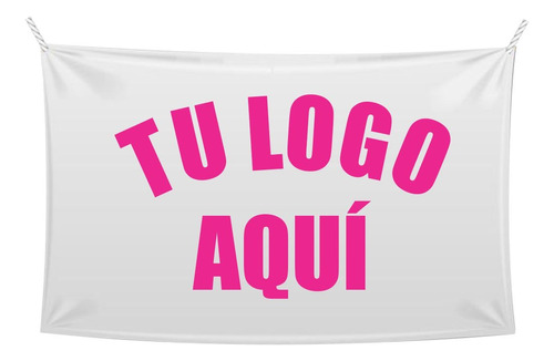 Bandera Personalizada Sublimada Con Logo 30x20 - Pack 10un -