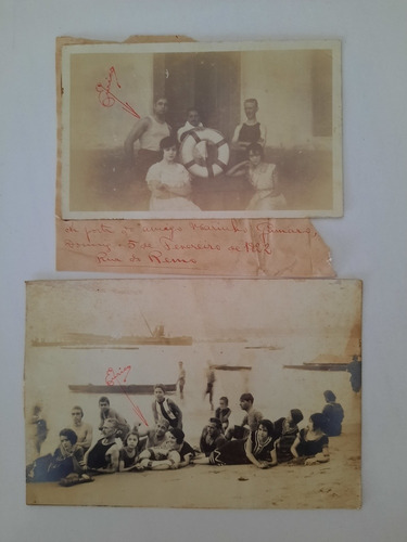 Foto Praia Santa Luzia Rio Antigo 1922 6un 1625 (Usado)