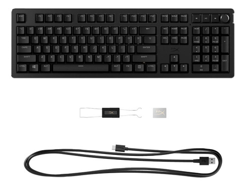 Teclado Mec Gaming Hyperx Alloy Rise Switch Red Lineal Usb-c