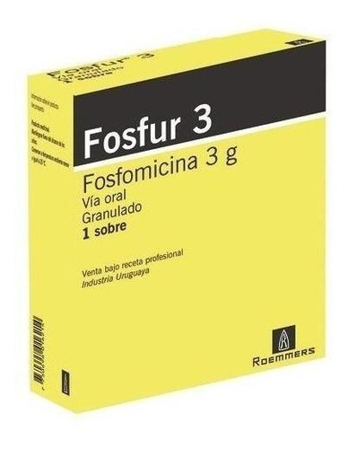 Fosfur 3 Gr  1 Sobre | Fosfomicina