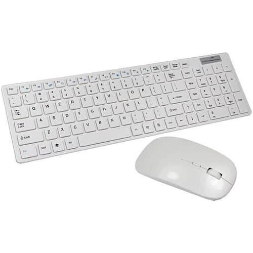 Kit Teclado + Mouse Inalámbrico 2.4g + Protector Silicona