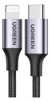 Comprar Cable de datos Ugreen 60760 compatible con iPhone Mfi de 1,5 m
