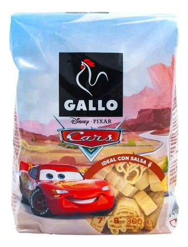 Gallo, Pasta Disney Cars 300 Gr 