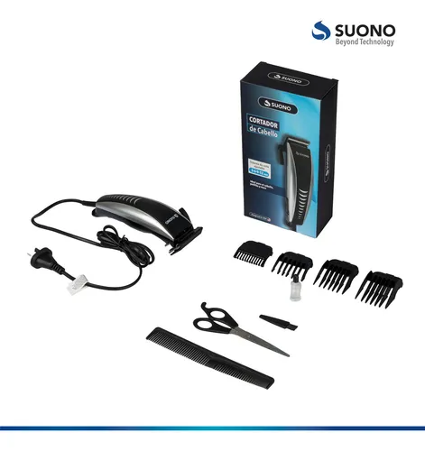 Maquina De Cortar De Pelo Suono Electrica Port til Snpe 1202 Color