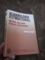 Comprar Libro Albañileria Estructural Hector Gallegos