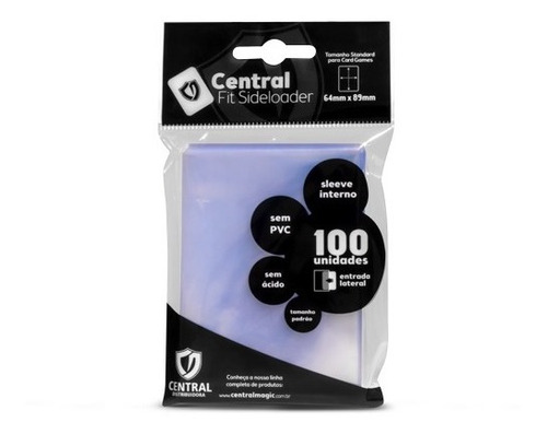 Central Perfect Size Sleeve Para Cards - Fit Sideloader