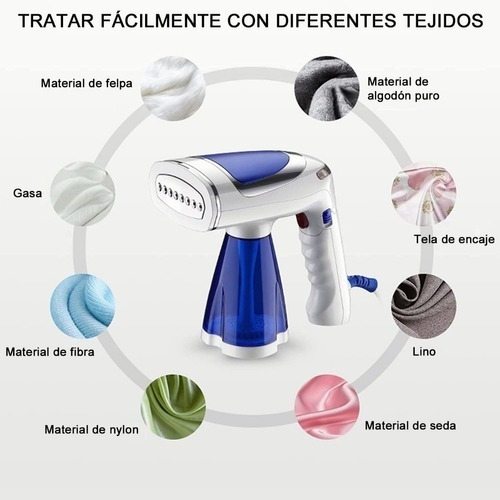 Imagen 5 de 8 de Planchas Vapor Portatil Ropa Vaporizador De Mano Plegable