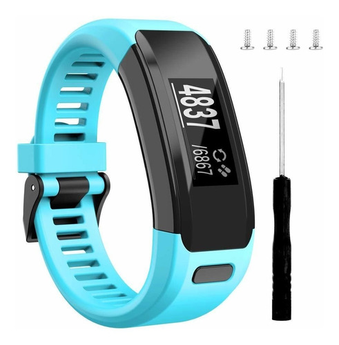 Malla Para Garmin Vivosmart Hr Verde Azulado -7fxh6xhj