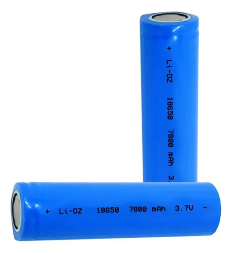 Pila 18650 3.7v 7800mah Li-ion Bateria Recargable