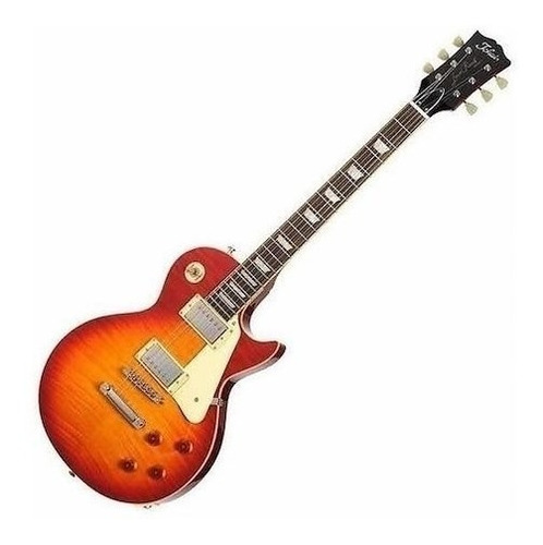 Guitarra Eléctrica Les Paul Tokai Als55pcs Cherry Sunburst