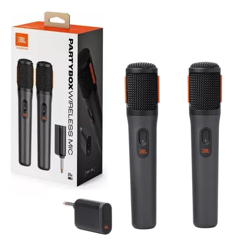 comprar Microfone Sem Fio Jbl Partybox Wireless Mic - 2 Unidades