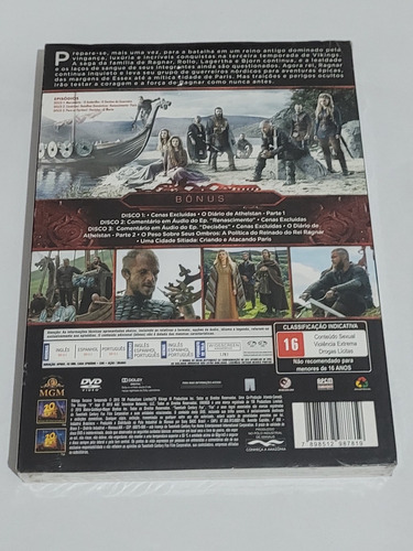 Dvd Série Vikings - Temporada 3 Completa