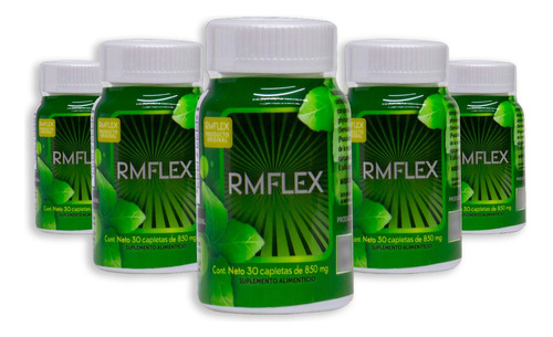 Kit De 5 Frascos De Rm Flex- 30 Tabs