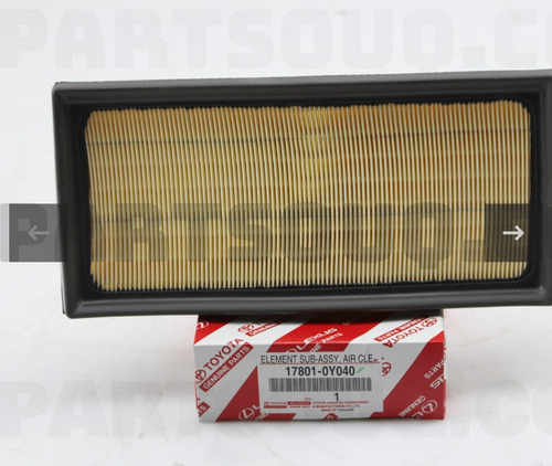 Filtro Aire 17801-0y040 Original Yaris 2016-2023 